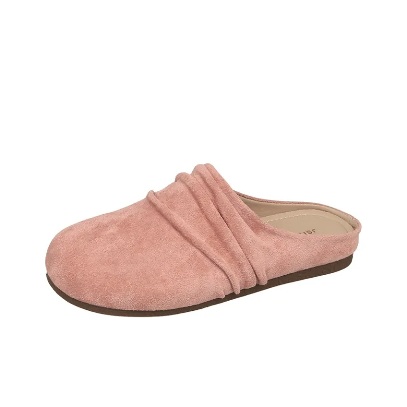 AJPAP Quiet Odor Resistant Abrasion Resistant Wrap toe Slippers Women's-10