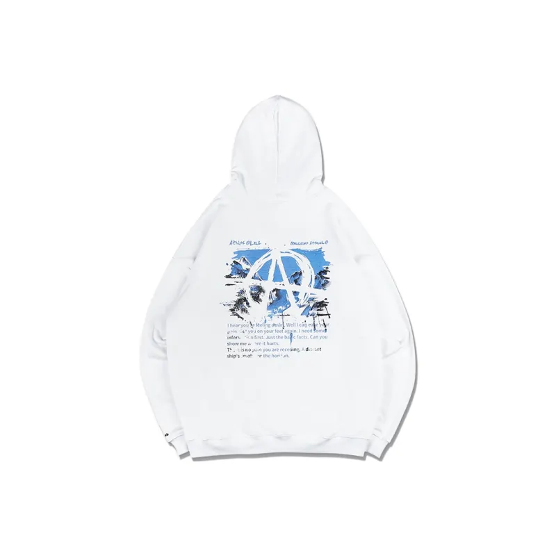 Athief Hooded Loose Fit Regular Sweatshirt Unisex-4