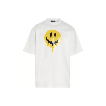 Balenciaga Large Fit Smiley T Shirt