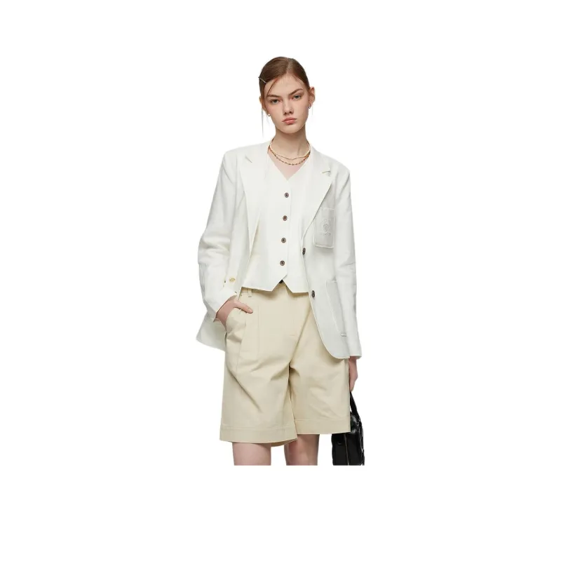 Teenie Weenie Business Suit Women's White-2