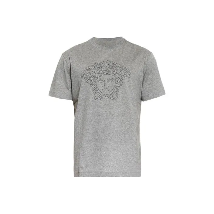 VERSACE T Shirts Men Gray-0
