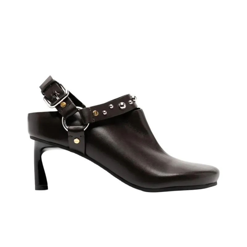 Stella McCartney Slim Heel High Heels 7.5cm Women's Brown-1