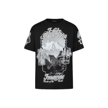 LOUIS VUITTON New Quarterly Products Of LV T Shirts Men Black
