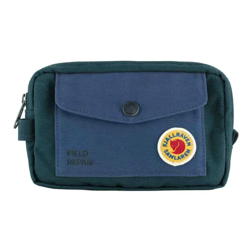 Fjallraven Recycled Polyester Storage Bag Unisex Glacier Green & Dark Blue