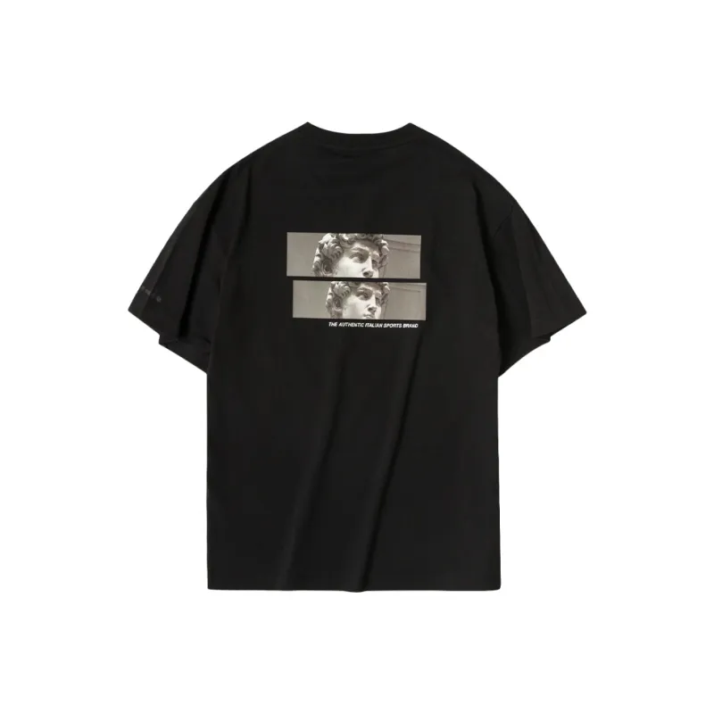 Diadora Straight T-Shirt Unisex Black-0