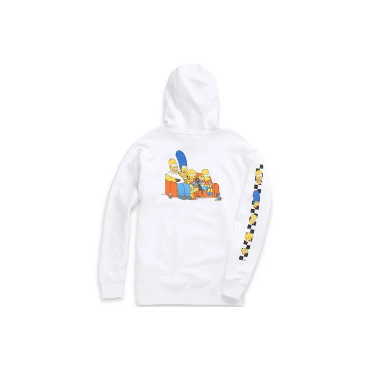 The Simpsons X Vans SIMPSONS Sweatshirts Unisex White-0