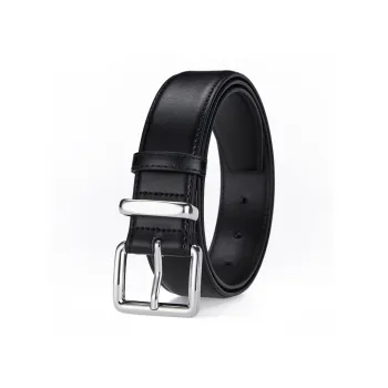 Jeccieziio Split Cow Leather Belts Unisex Width 3.0cm Writing A Greeting Card Printing Photos