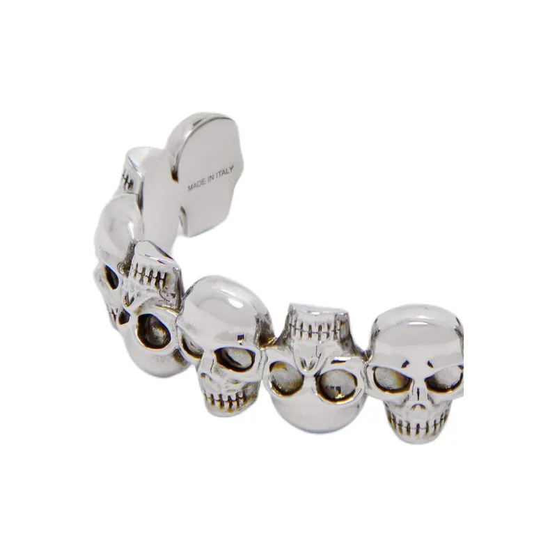 Alexander McQueen Multi Skull Bracelet-2