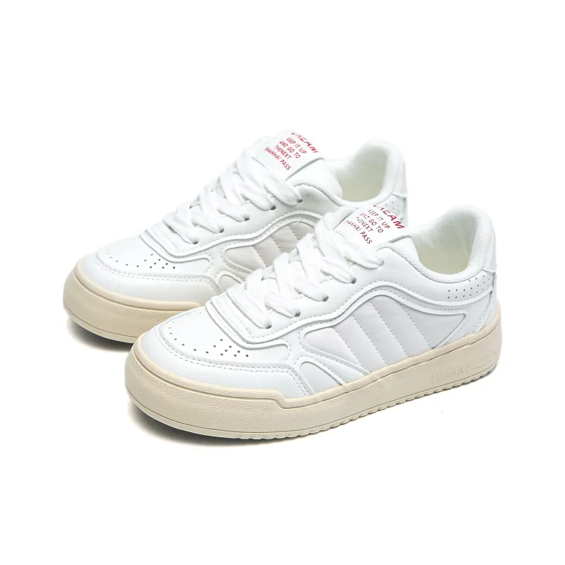 Alan Vincent Anti Slip Wear Resistant Low Top Skateboard Shoes Women's-9
