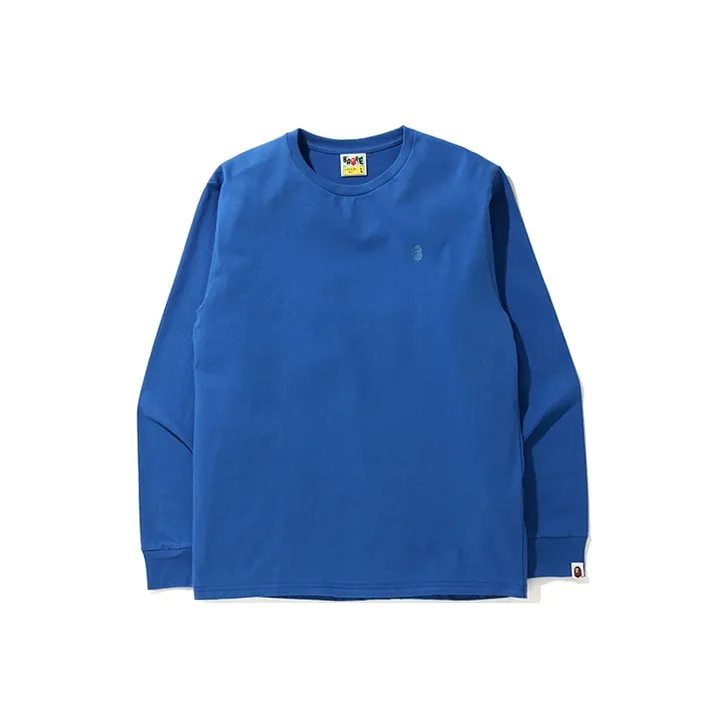 Bape A BATHING APE Head One Point L/S Tee-4
