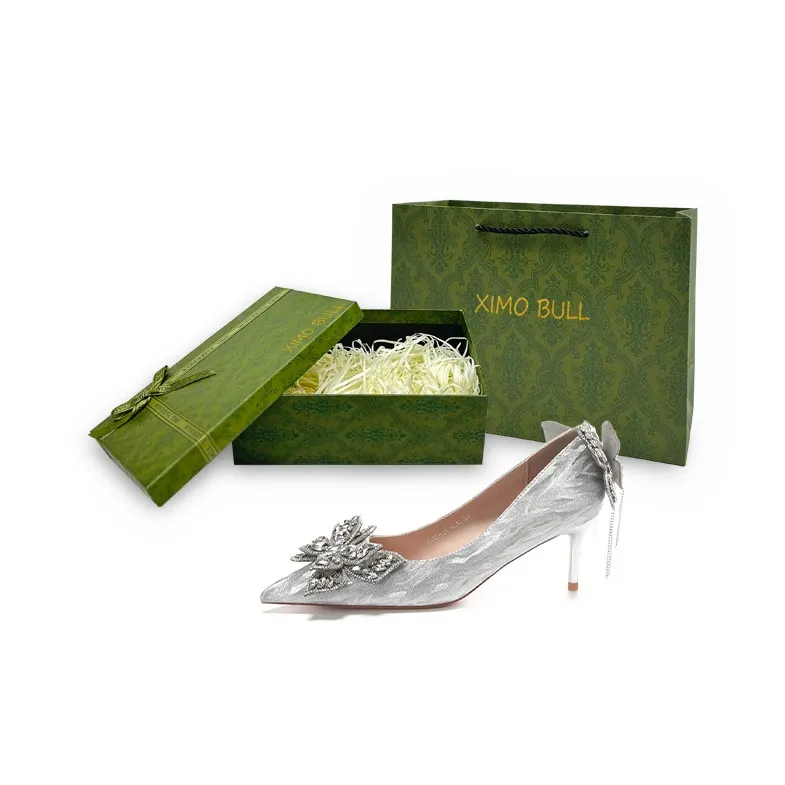 XIMO BULL High Heels Women's Champagne Gold-12