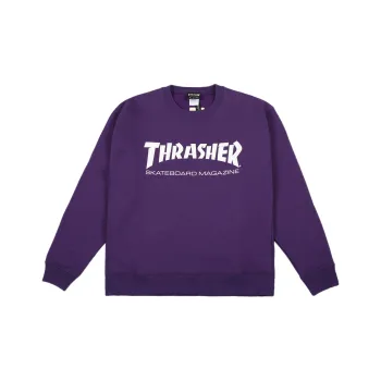 Thrasher Sweatshirt Japan Version Unisex Purple