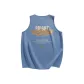 [Quick Dry Sun Protection]Denim Blue (B Caramel Brush Chest Logo _B Caramel Brush Back Logo)