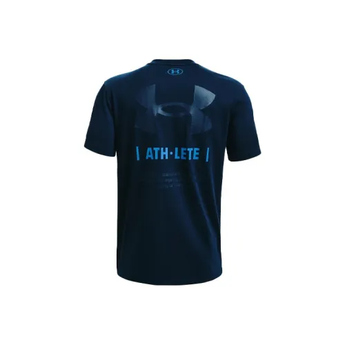 Under Armour Straight T Shirt Men's Blue
