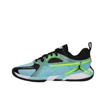 Jordan Heir Collection Anti Slip Wear Resistant Low Top Basketball Shoes Men's Blue Black