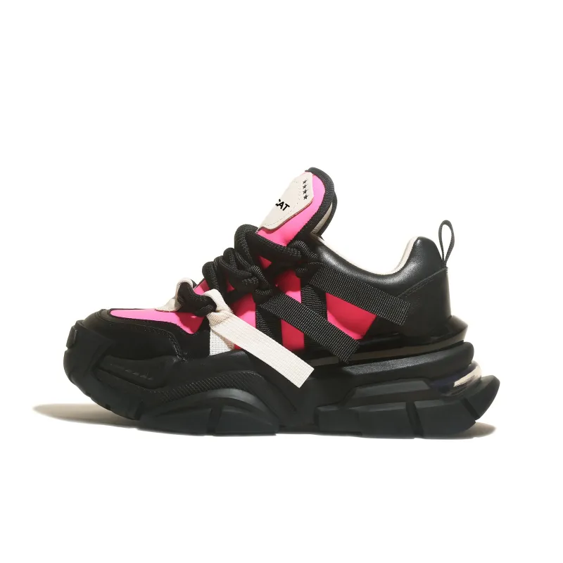 GARDEN CAT Cushioning Height Increase Low Top Chunky Sneakers Women's-4