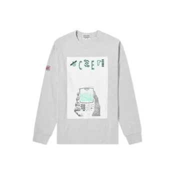 Cav Empt T Shirts Men Light Gray