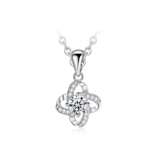 Love Link 925 Sterling Silver Necklaces Women's