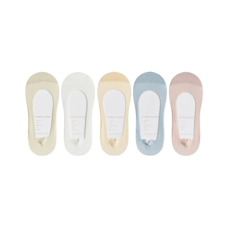 Caramella No Show Socks Women's 5 Pack-8
