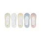 Light Green+White+Light Beige+Blue+Rubber Pink