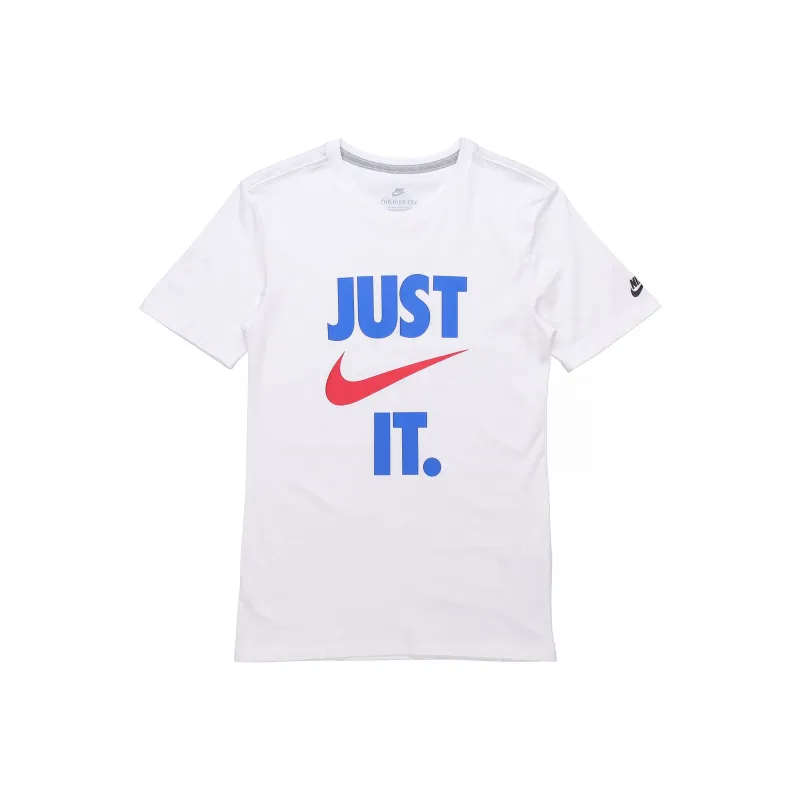 Nike T Shirts Men White-0