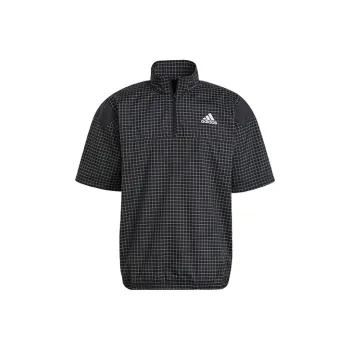 Adidas Set in Sleeve T Shirt Men's Black