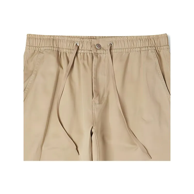 Converse Knitted Sports Pants Men's Khaki-2