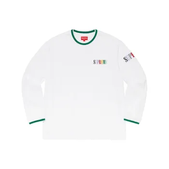 Supreme Multi Color Logo L/S Top