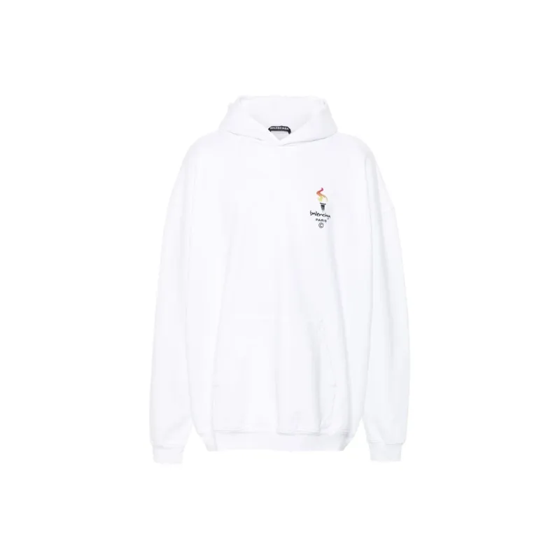 Balenciaga Paris Olympics Embroidery Hoodie-0