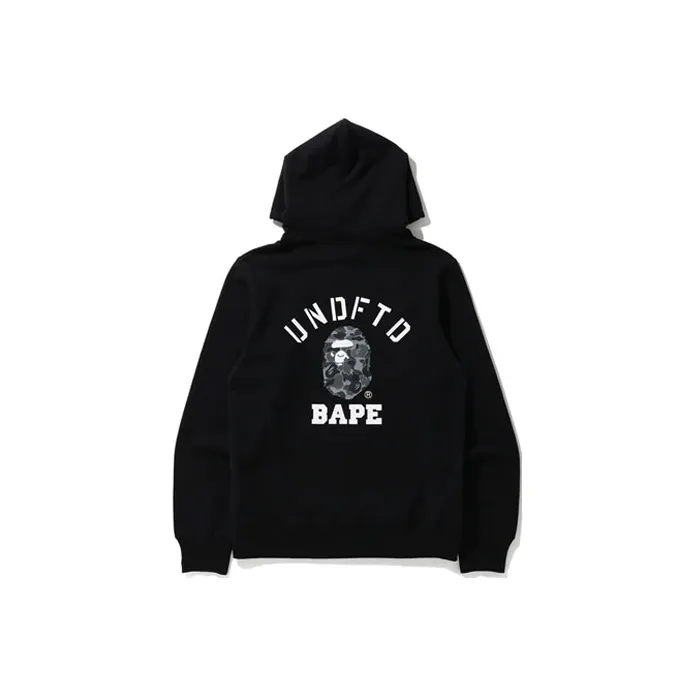 Bape X Undefeated Pullover Hoodie-0
