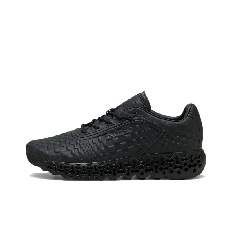 Porsche Legacy x PUMA Xetic 3 Anti Slip Wear Resistant Low Top Tennis Shoes Men's Black-0