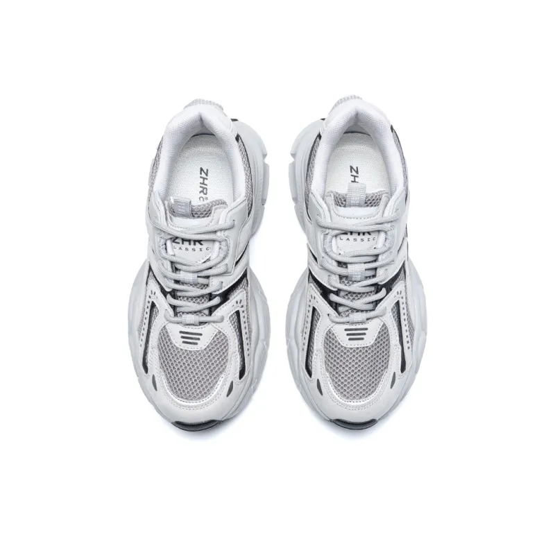 DEFINE CHOICE Cushioning Height Increasing Abrasion Resistant Slip Resistant Low Top Chunky Sneakers Women's-11