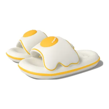 LATE TIME Squashy And Bouncy Feeling Slippers Outerwear Platform EVA Indoor Home Bathing Couple Cool Slippers Unisex