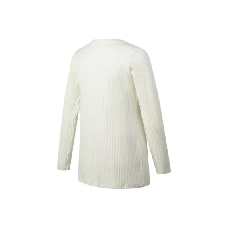 Nike SS25 AS W NSW NK CHLL KNT RIB CARDI Knitwear Women's White-1