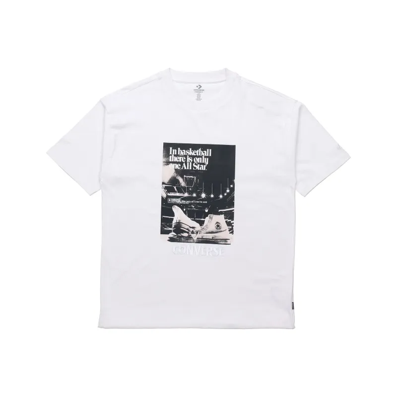 Converse T Shirts Men White-0