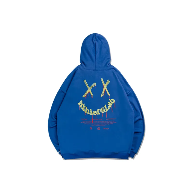Athief Hooded Loose Fit Sweatshirt Unisex-4