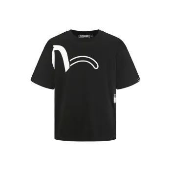 EVISU Straight T-Shirt Men's Black