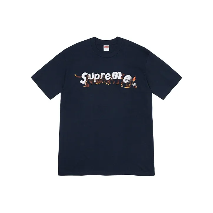 Supreme Apes Tee Blue-7