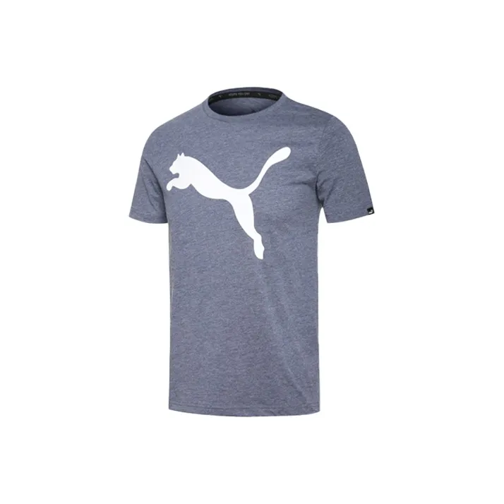 PUMA ESS BIG CAT HEATHER T-Shirts Men-0