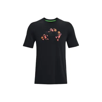 Under Armour Curry X Sesame Street T Shirt Men's Black