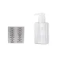 Transparent Press-and-Distribute Bottle 100ml: 1 Pc