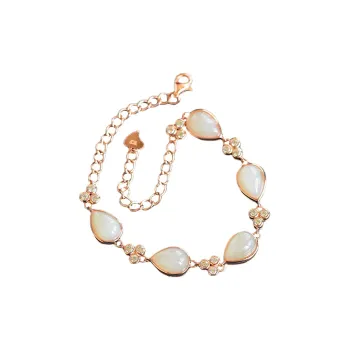 Jade Ink Love Hetian Jade Bracelets White Jade Women's