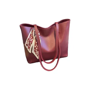 BEMIX PETS PU Shoulder Bag Regular Women's Red/Brown