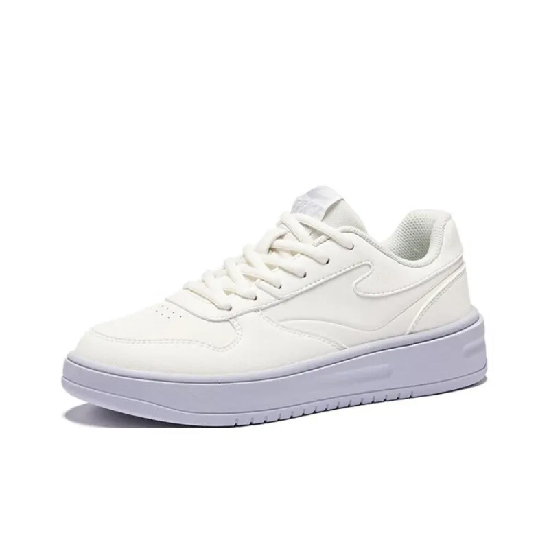 Erke Heavenly Strategy Slip Resistant, Abrasion Resistant Cushioning Low Top Skateboard Shoes Women's White Purple-1