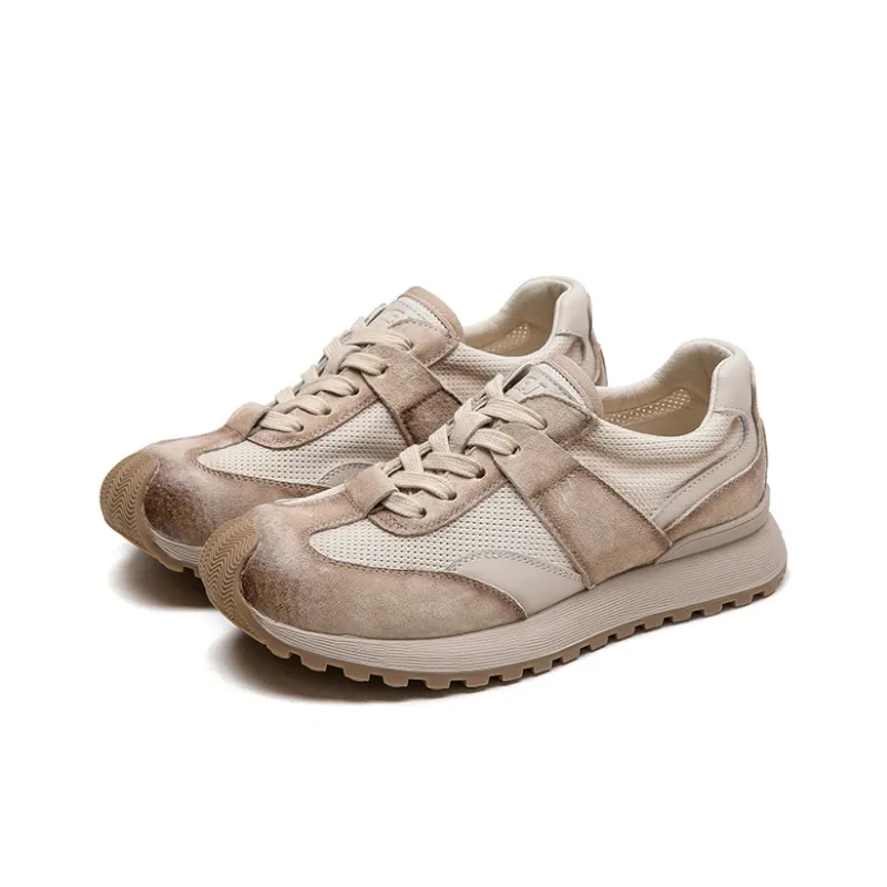 Chibang Height Increasing Lightweight Breathable Low Top Chunky Sneakers Women's-9