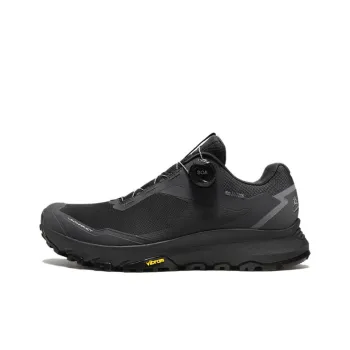 KAILAS Brackets Abrasion Resistant Slip Resistant Cushioning Low Top Trekking Shoes Men's Ink Black