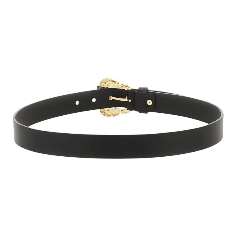 VERSACE JEANS COUTURE Baroque buckle Leather Belt-3