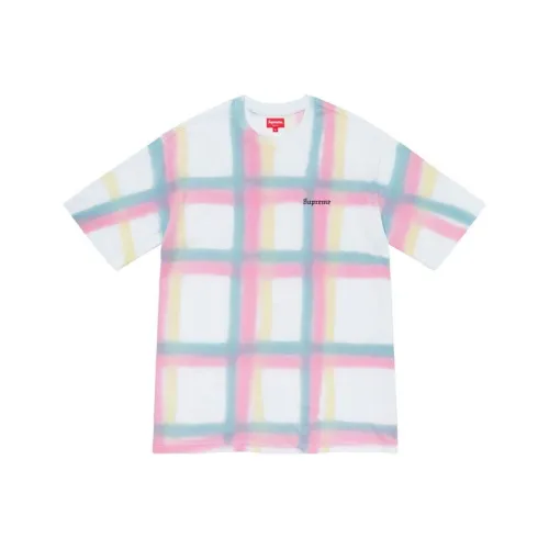 Supreme Sprayed Plaid S/S Top