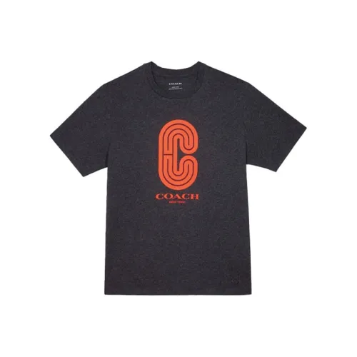 COACH T Shirts Men Gray