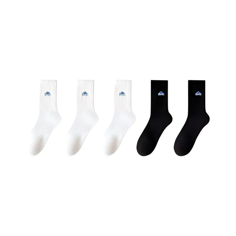 Temooues Mid Calf Socks Unisex 5 Pack-8